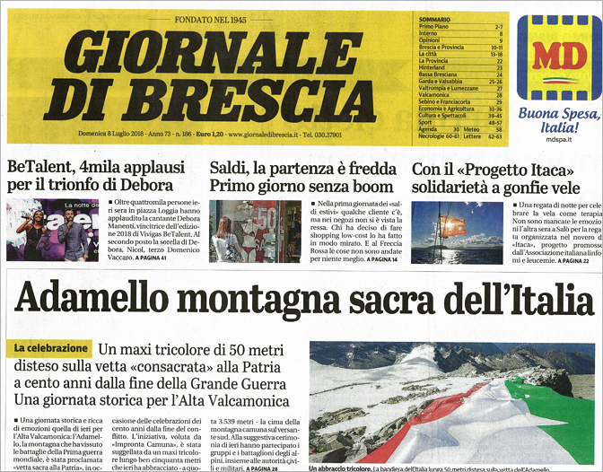 08.07.2018 - Giornale di Brescia