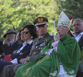 Cerimonia di proclamazione Adamello Vetta Sacra Alla Patria